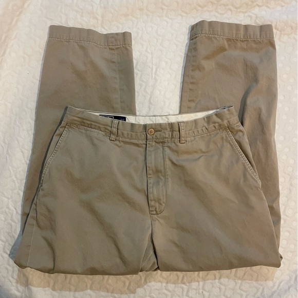 Polo Ralph Lauren Prospect Khaki Pants 32 Waist Men’s Casual Everyday Tan Chino - Picture 2 of 10